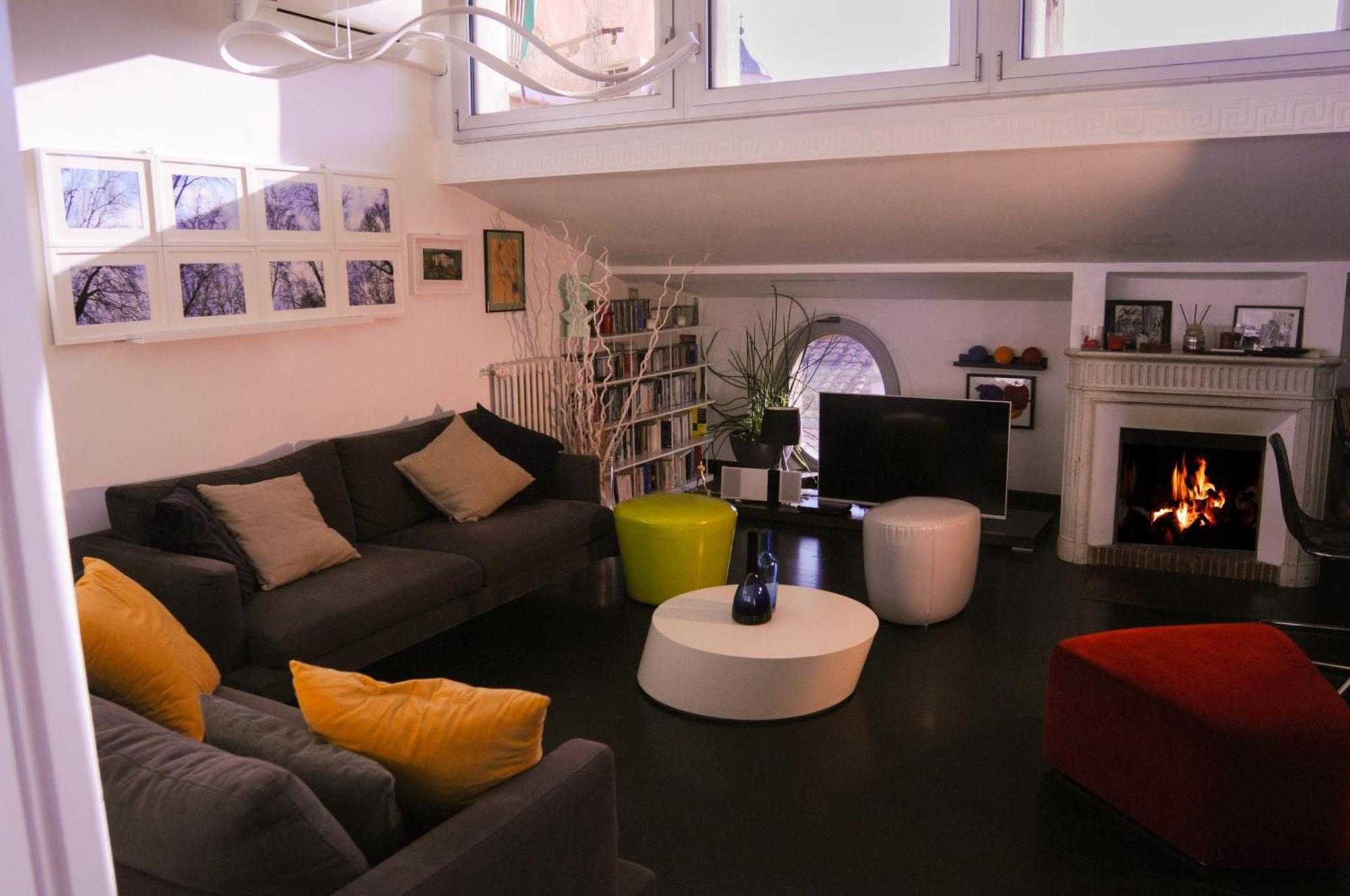 Apartmán La Mia Casa In Campo Di Fiori Řím Exteriér fotografie